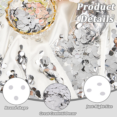 100G PE Paillette/Sequin Confetti DIY-SP0005-41D-1