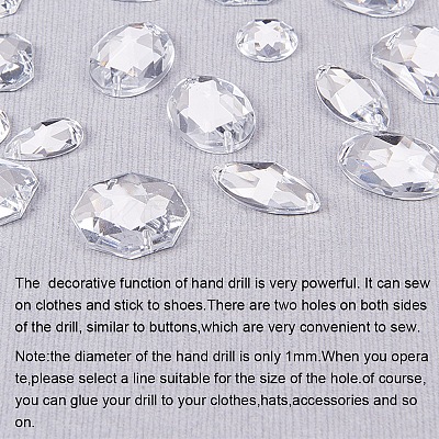 Sew on Rhinestone ACRT-PH0001-05-1