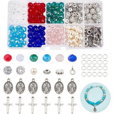 DIY Rosay Jewelry Making Finding Kit DIY-AR0002-78-1