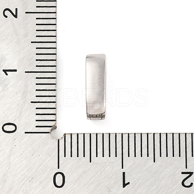 925 Sterling Silver Micro Pave Clear Cubic Zirconia Twister Clasps STER-U005-07P-1