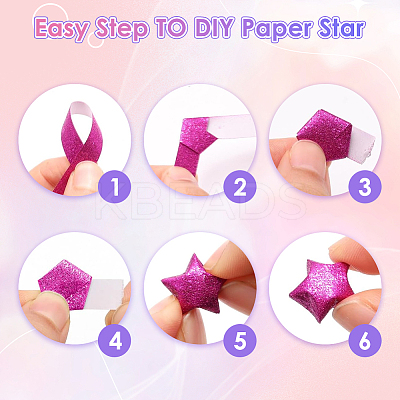 Lucky Star Origami Paper DIY-SC0027-38E-1