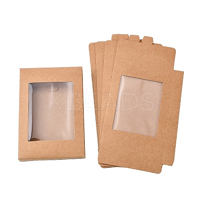 Foldable Creative Kraft Paper Box LS-X-CON-L018-C06-1