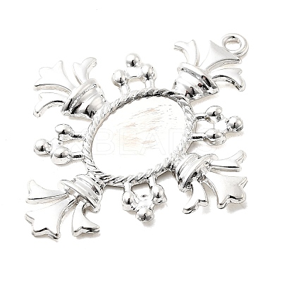 Alloy Cabochon Settings X-PW-WGAB9EB-12-1