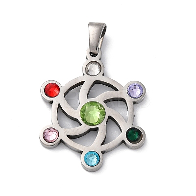 304 Stainless Steel Pendants STAS-L280-01P-01-1