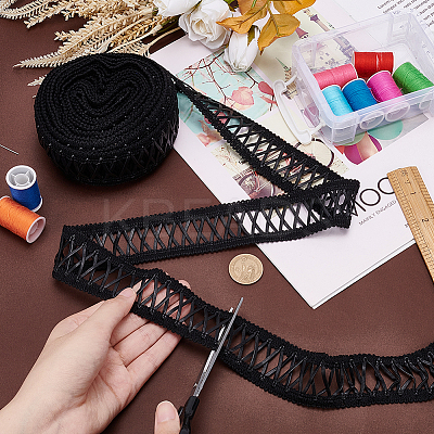 9.5~10 Yards PU Leather Ribbon OCOR-BC0002-09A-1