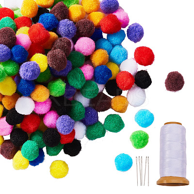 DIY Pom Pom Ball Decoration Making Kits DIY-SZ0001-39B-1