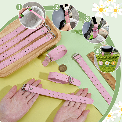 Imitation Leather Belt for Bike Basket Fixation FIND-WH0817-106C-1