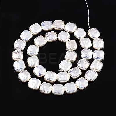 ABS Plastic Imitation Pearl Beads Strands KY-N015-02-A05-1
