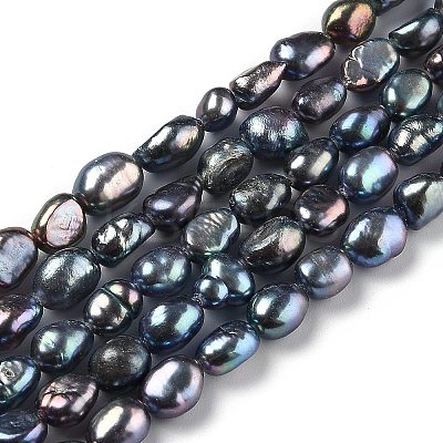 Natural Cultured Freshwater Pearl Beads Strands PEAR-L033-31F-1