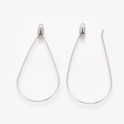 Tarnish Resistant 304 Stainless Steel Wire Pendants X-STAS-S103-08-1