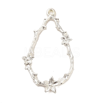 Rack Plating Alloy Pendants FIND-C063-10S-1