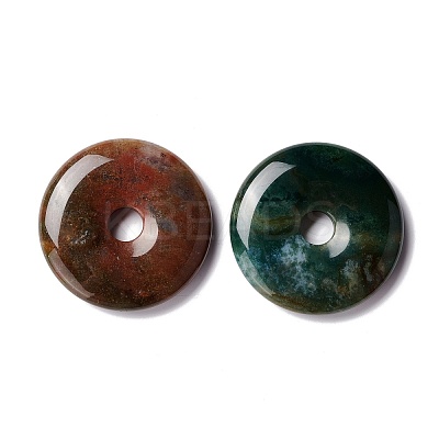 Natural Indian Agate Pendants G-K319-02A-03-1