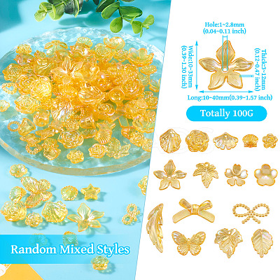 100G DIY Baroque Jewelry Making Finding Kit DIY-TA0010-85A-1