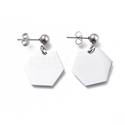 Non-Tarnish 304 Stainless Steel Paperclip Chains & Cable Chain Jewelry Sets SJEW-K153-56P-1