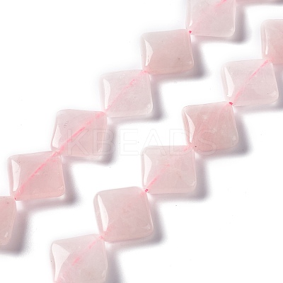 Natural Rose Quartz Beads Strands G-L254-12-1