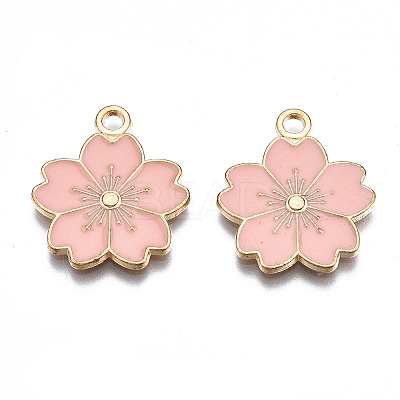 Alloy Enamel Pendants X-ENAM-S121-115M-1