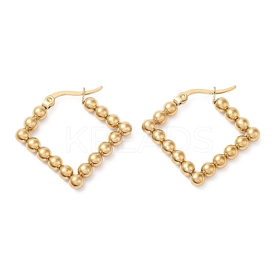 304 Stainless Steel Hoop Earrings EJEW-M221-11G-1