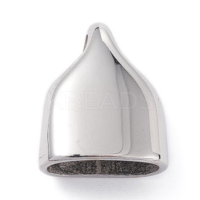 Tarnish Resistant 304 Stainless Steel Cord Ends LS-STAS-K220-01B-P-1