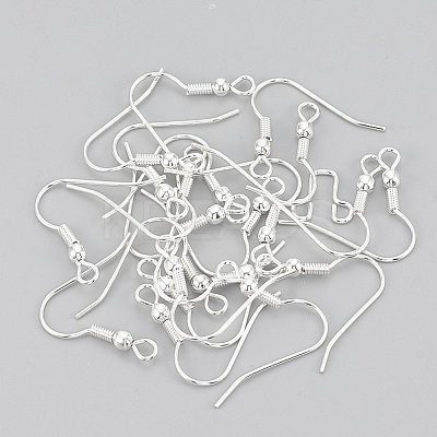 Iron Earring Hooks LS-X-E135-S-NF-1