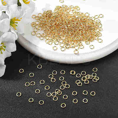 SHEGRACE 30G Brass Open Jump Rings XGRPCN203-238G-1
