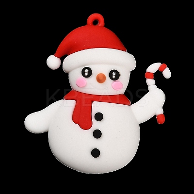 Christmas PVC Plastic Big Pendants LS-KY-D018-02C-1
