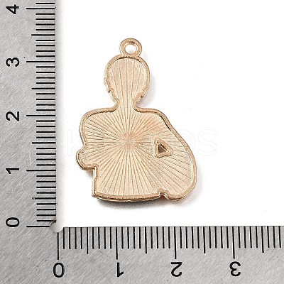 Alloy with Enamel Pendants AL-CBA9E11-02KCG-07-1
