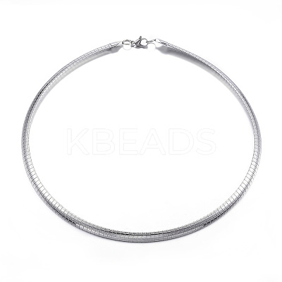 Tarnish Resistant 304 Stainless Steel Necklaces LS-NJEW-E080-05P-1