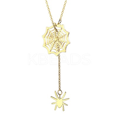 Simple and Stylish 304 Stainless Steel Lariat Necklaces WC5409-4-1