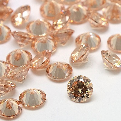 Cubic Zirconia Cabochons ZIRC-M002-8mm-1