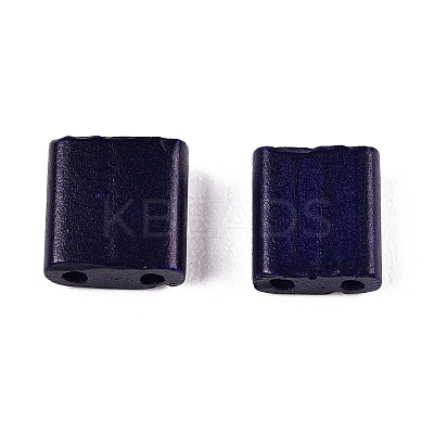 2-Hole Baking Paint Glass Seed Beads SEED-S023-17C-14-1
