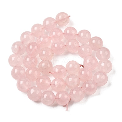 Natural Madagascar Rose Quartz Beads Strands LS-G-B167-A07-10mm-1
