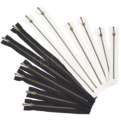 12Pcs 6 Style Nylon Closed-end Zipper DIY-GF0006-86-1
