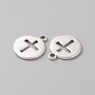 Tibetan Style Alloy Pendants FIND-WH0126-537-1