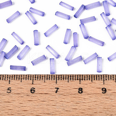 Glass Bugle Beads X-SEED-N007-28C-1