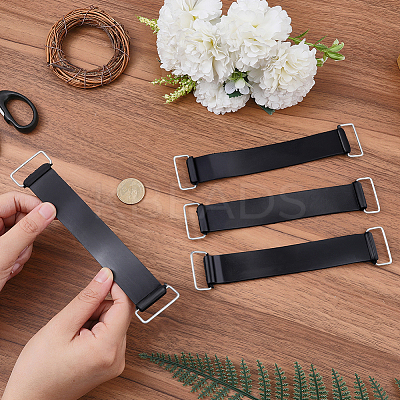 Rubber Motorcycle Battery Straps AJEW-WH20130-92-1
