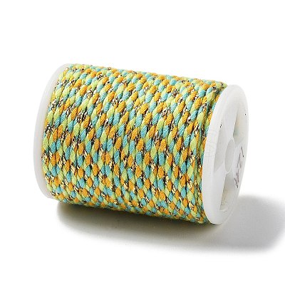 4-Ply Polycotton Cord with Metallic Thread OCOR-Z003-D110-1