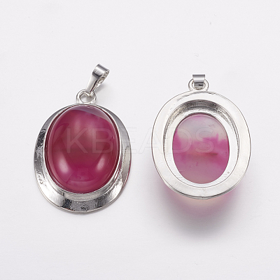 Natural & Synthetic Gemstone Pendants G-K252-A-1
