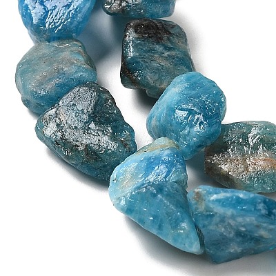 Raw Rough Natural Apatite Beads Strands G-I283-G03-01-1