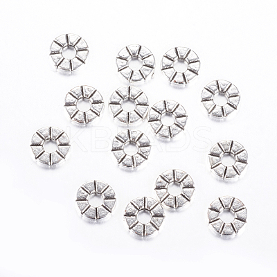 Tibetan Style Alloy Spacer Beads X-LF10461Y-1