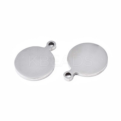 Non-Tarnish 201 Stainless Steel Pendants STAS-N095-078-1
