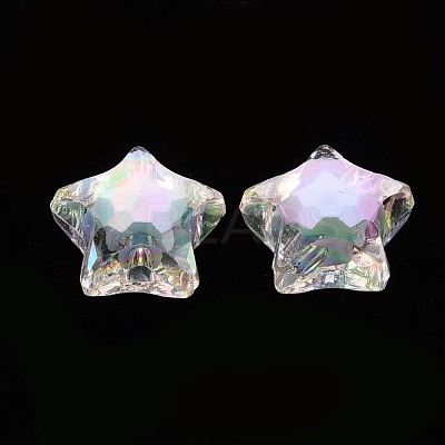 Transparent Acrylic Beads X-TACR-S152-02D-SS2113-1