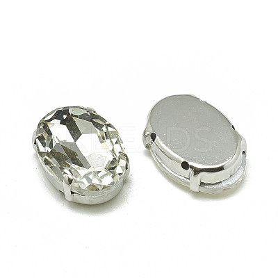 Sew on Rhinestone RGLA-T091-13x18mm-01P-1