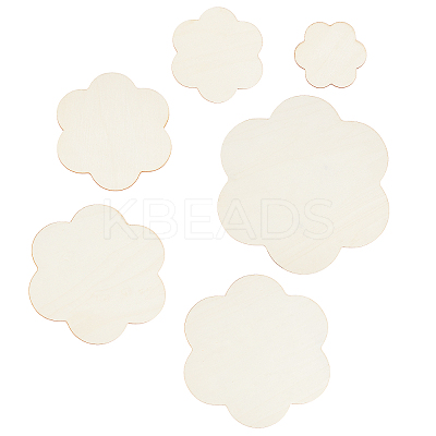 Wooden Blank Plates Set DIY-WH0016-66-1