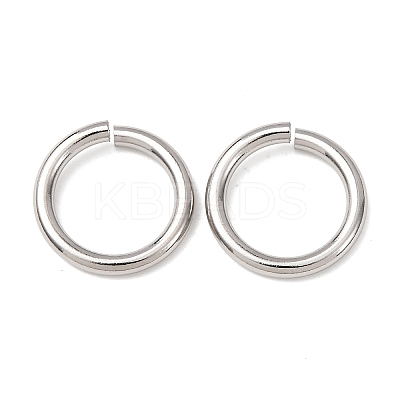 Tarnish Resistant 304 Stainless Steel Open Jump Rings STAS-R065-41-1