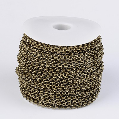 Iron Rolo Chains CHT037Y-AB-1