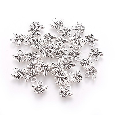 Tibetan Style Alloy Charms LS-A-TIBEP-A123292-AS-FF-1