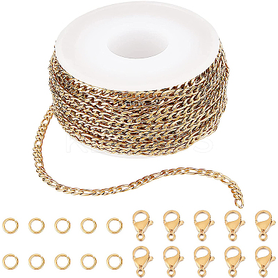 DIY Chain Necklace Bracelet Making Kits DIY-SC0019-60-1