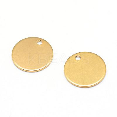 PVD Vacuum Plating 304 Stainless Steel Stamping Blank Tag Pendants STAS-T008-116-1