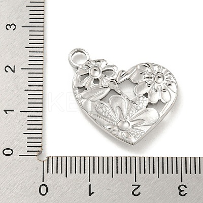 Non-Tarnish 304 Stainless Steel Pendants STAS-L278-036P-1
