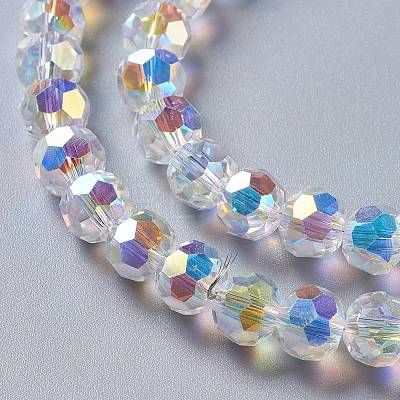 Glass Imitation Austrian Crystal Beads GLAA-F108-09-1